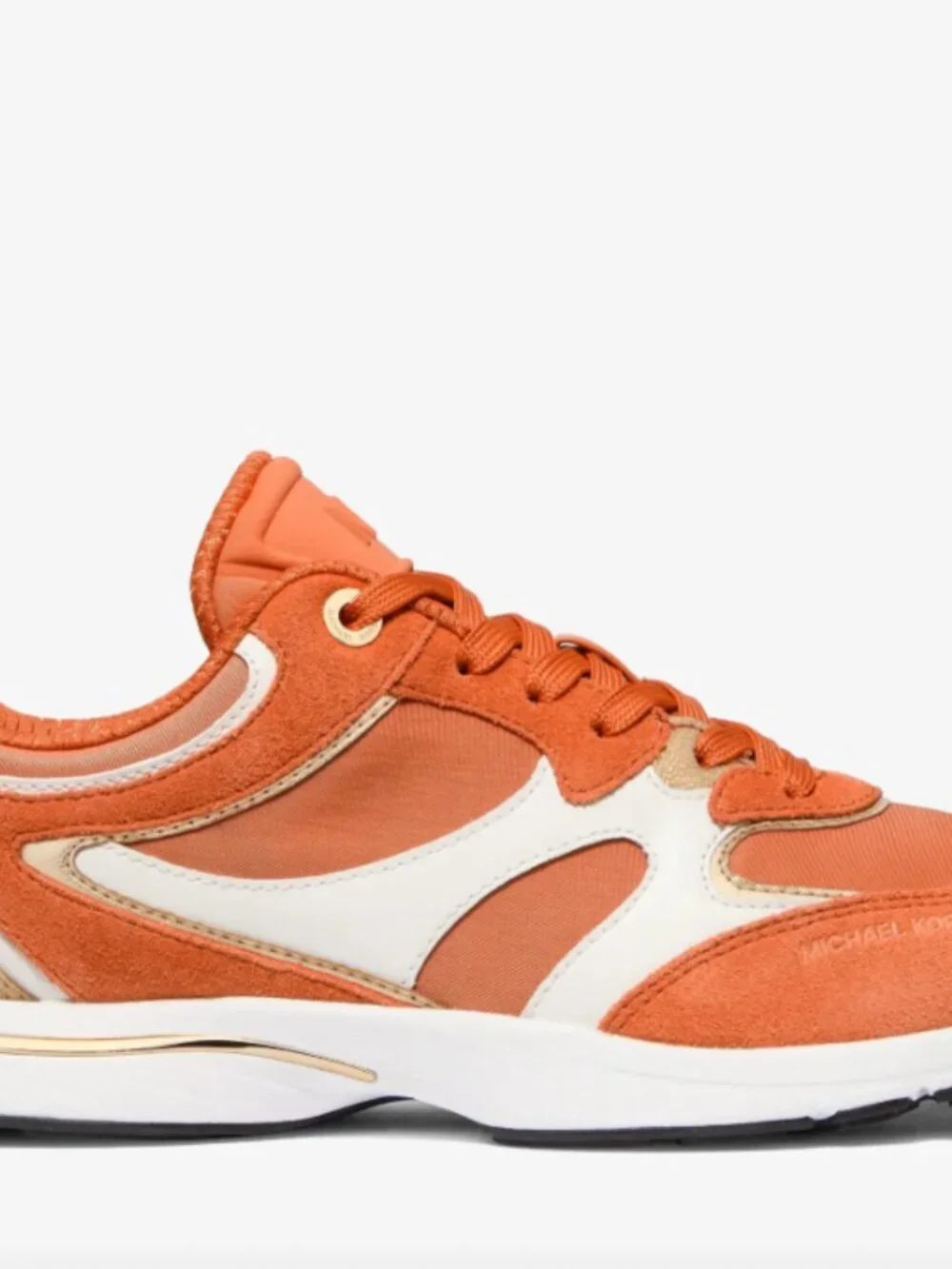 MICHAEL Michael Kors Riley Mixed-Media Trainer